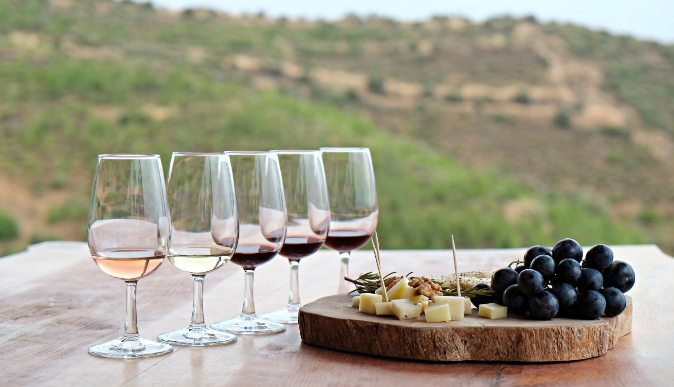 Provas de vinho - Quinta de Cabanas